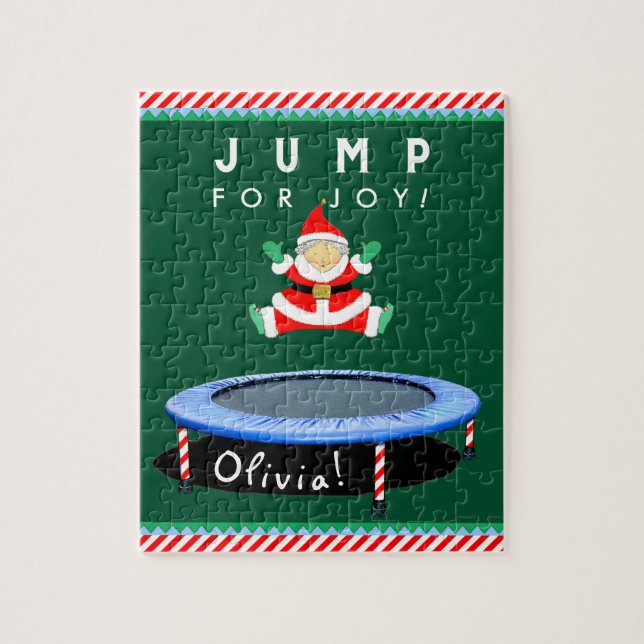 Jul Trampolin Pussel (Vertikal)