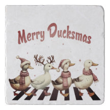 Jul Trivet Merry Ducksmas