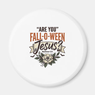 Jul-tröja för kristna med Jesus och vintage-gravyr Magnet
