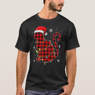 Jul Tröja För Män Jul Katt Randig Pyjamas