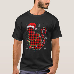 Jul Tröja För Män Jul Katt Randig Pyjamas 1