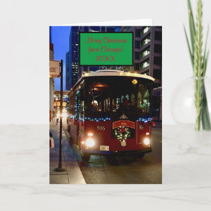 Jul Trolley in Chicago Kort