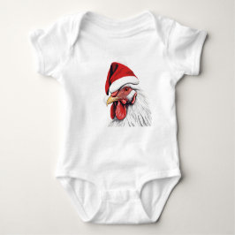 Jul Tupp, Helgdag, Tupp, Santa Chicken T Shirt