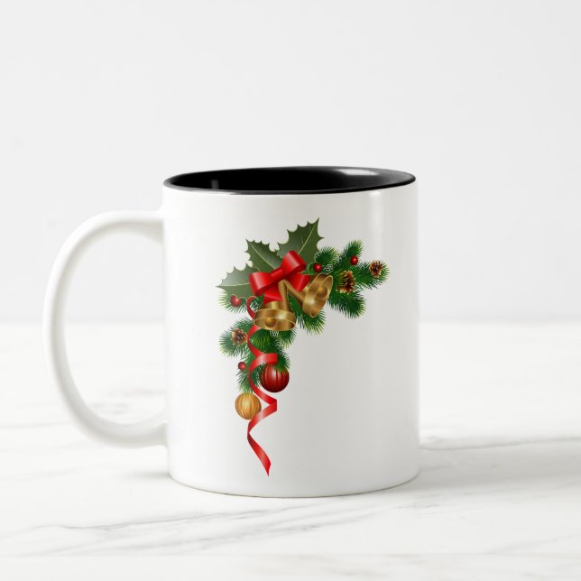 Jul Två-Tonad Mugg (Vänster)