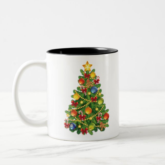 Jul Två-Tonad Mugg (Vänster)