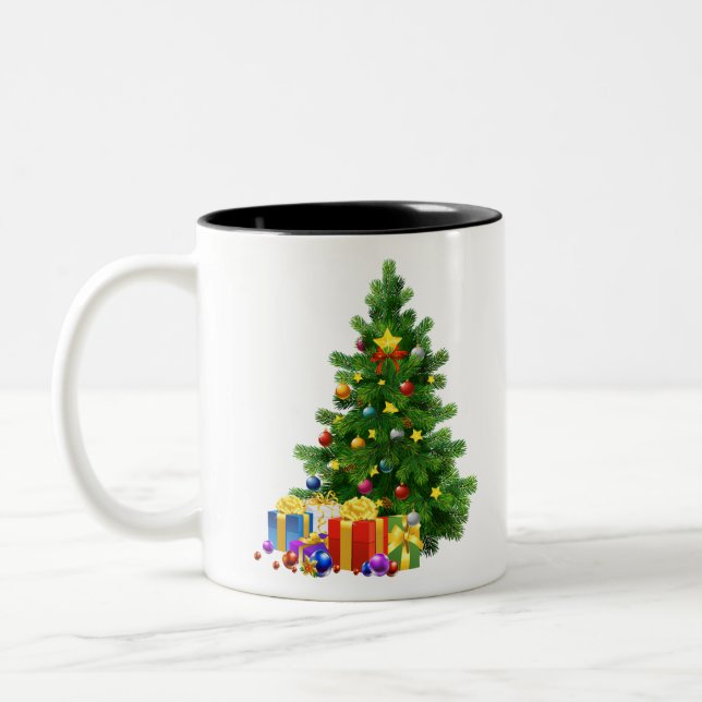 Jul Två-Tonad Mugg (Vänster)