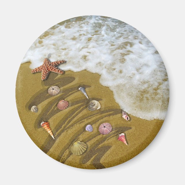 Jul Tvättat upp på Shore Magnet (Framsidan)