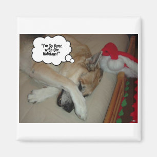 Jul-tyska shepherd magnet