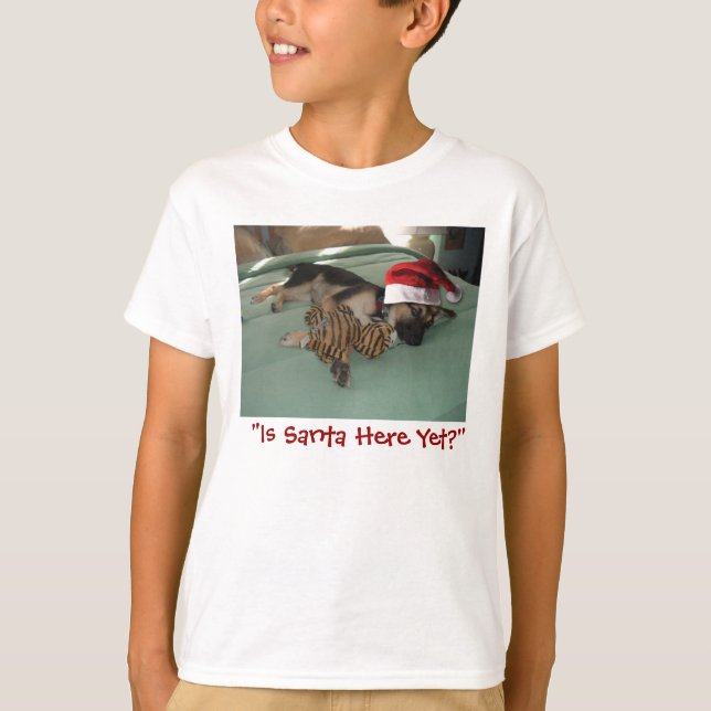 Jul-tyska shepherd tee shirt (Framsida)