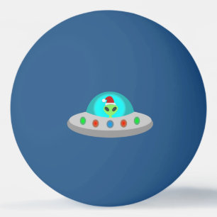 Jul UFO Ho Ho Alien flight saucer Pingisboll
