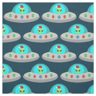 Jul UFO Ho Ho Alien flight saucer Tyg