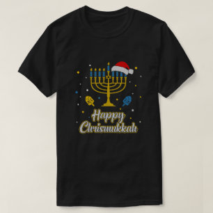 Jul Uganda Hanukkah Sweater Menorah Lycklig Chri T Shirt