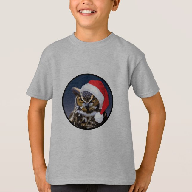 Jul Uggla - Barnens Basic T-Shirt (Framsida)