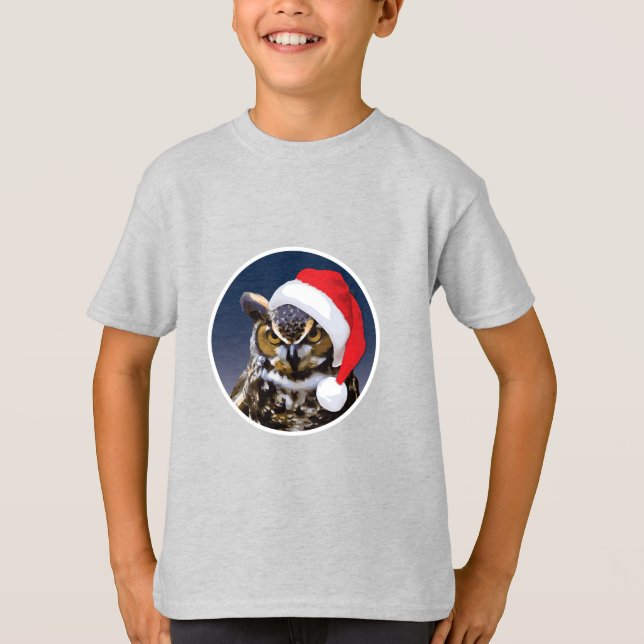 Jul Uggla - Barnens Basic T-Shirt (Framsida)