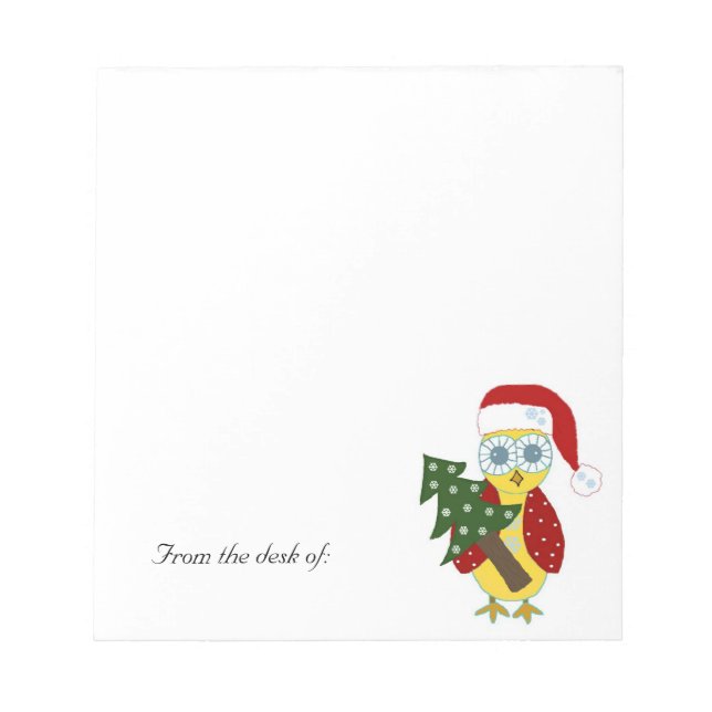 Jul Uggla - Från Desk of.. Anteckningsblock (Framsida)