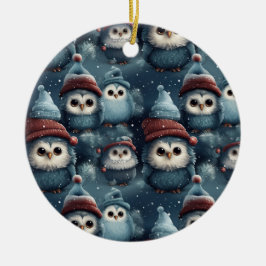 Jul Uggla Julgransprydnad Keramik