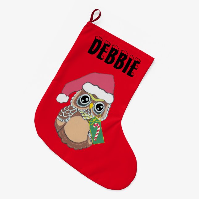 Jul Uggla Stor Julstrumpa (Framsidan (Hängande))