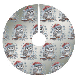 Jul Uggla Träd Skirt Julgransmatta Borstad Polyester