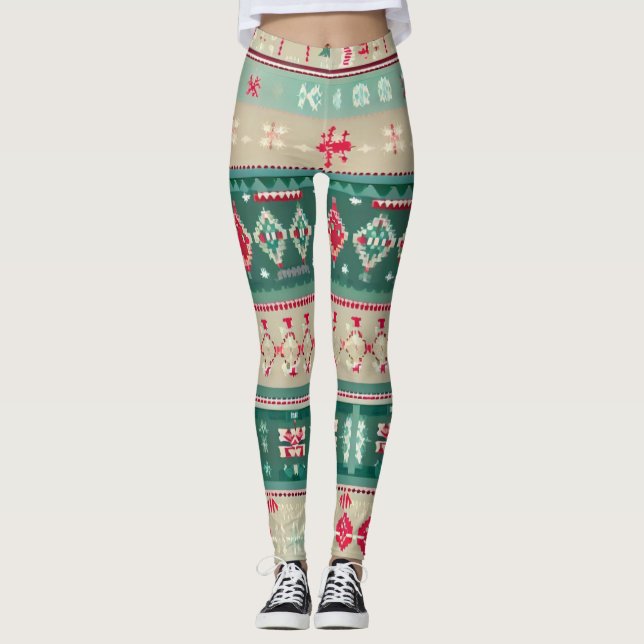Jul Ugly Sweater 2 Leggings (Framsida)