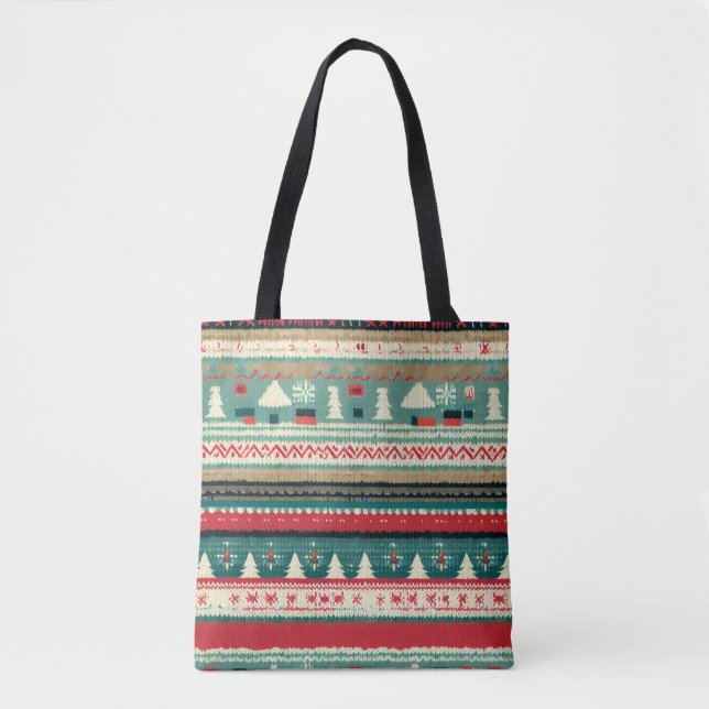 Jul Ugly Sweater 3 Tygkasse (Framsida)