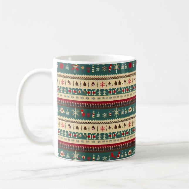 Jul Ugly Sweater 5 Kaffemugg (Vänster)