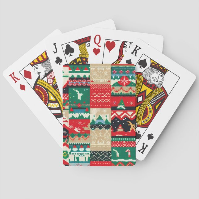 Jul, Ugly Sweater (8) Casinokort (Baksidan)
