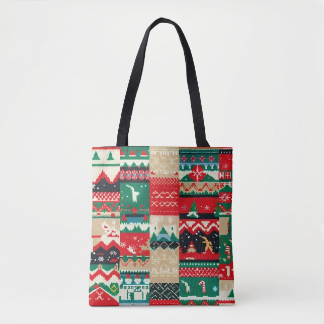 Jul Ugly Sweater 8 Tygkasse (Framsida)