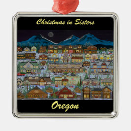 Jul under Kaskadbergen Julgransprydnad Metall