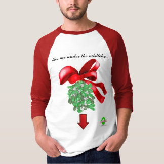 Jul under mistletoeskjortan t shirt