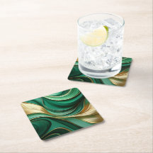 Jul Underlägg-Grönt och Guld