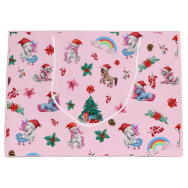 Jul Unicorn Gift Wrapping Magic Helgdag