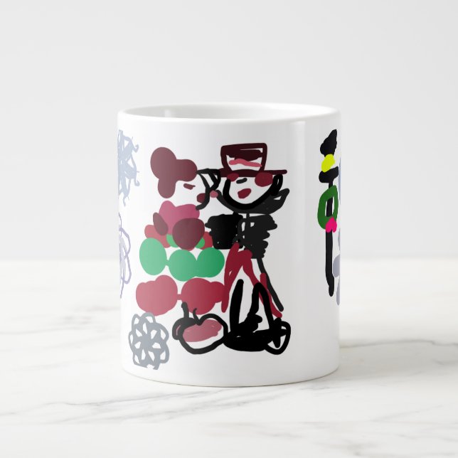 Jul Vacker promenad Jumbo Mugg (Framsidan)