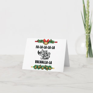 Jul Valhall Kastkudde Kort