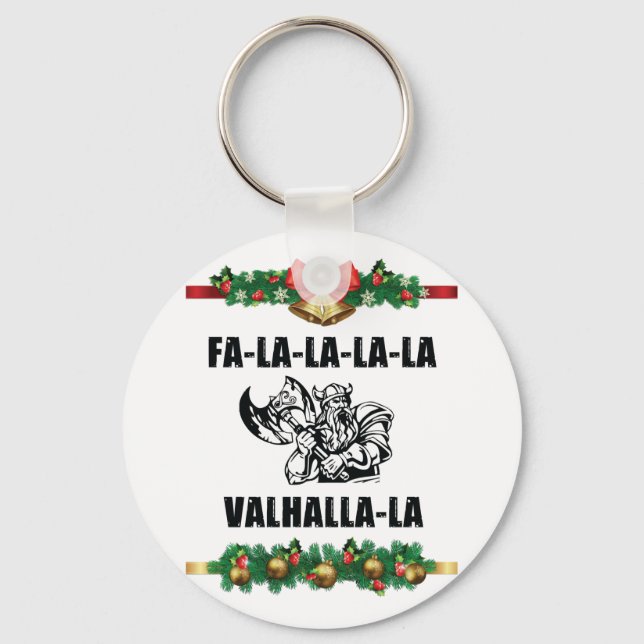 Jul Valhalla Dekorativ kudde Nyckelring (Framsida)