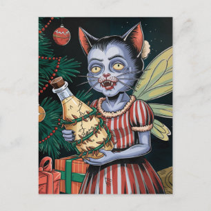 Jul Vampire Fairy Vykort