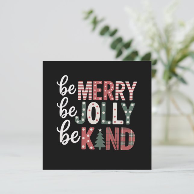 Jul Vänlig Lärare God Jul Julgran Glädje  Julkort (Stående Fram)