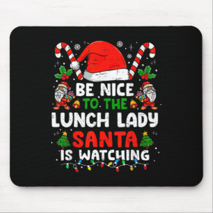 Jul Var Snäll Mot Lunchdamen Santa Ser Musmatta