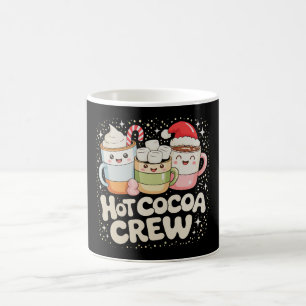 Jul Varm Choklad Crew Xmas Högtid Familj Kaffemugg