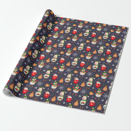 Jul Varm Choklad Karamellstav Pepparkaka  Presentpapper