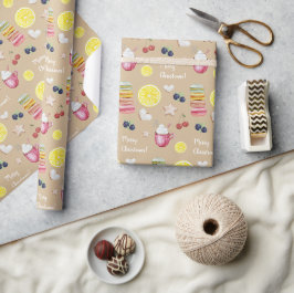 Jul Varm Choklad Och Goda Önskningar Presentpapper
