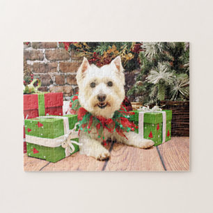 Jul - västra höglands- Terrier - Abby Pussel