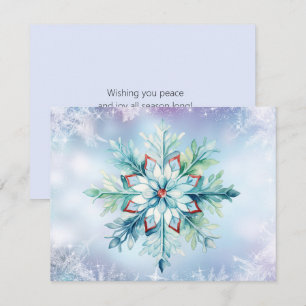 Jul Vatercolor Snowflake