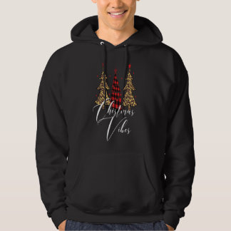 Jul Vibes Buffalo Play Leopard Slim Christm Hoodie