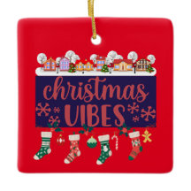 Jul Vibes Ceramic Ornament
