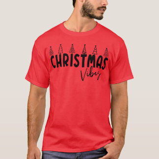 jul Vibes Christmasree God jul T Shirt