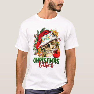 jul Vibes Skeleton Skull T Shirt