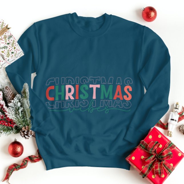 Jul Vibes Sweatshirt Winter Julhelg (Skapare uppladdad)