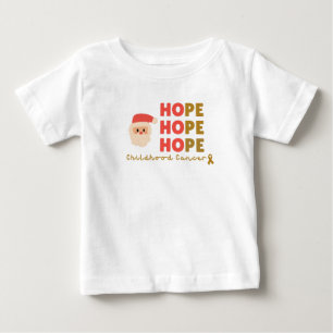 Jul vid barncancer: Baby T-Shirt