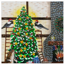 Jul vid Elizabeth Elizabeth's Cabin Tyg