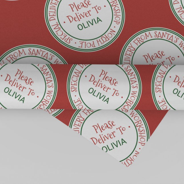 Jul vid jultomtens workshop presentpapper (Skapare uppladdad)